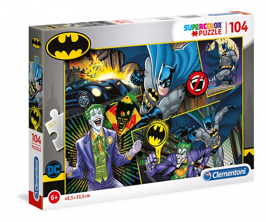 PUZZLE 104 PZ BATMAN SUPERCOLOR